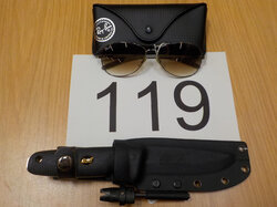  Nr._119_Sonnenbrille_Ray_Ban_und_Messer_EKA_Mindestgebot_40_Euro.JPG